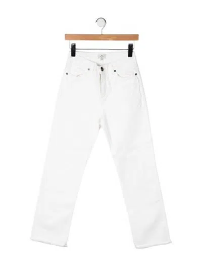 Pre-owned Etro High-rise Straight Leg Jeans In Neutrals