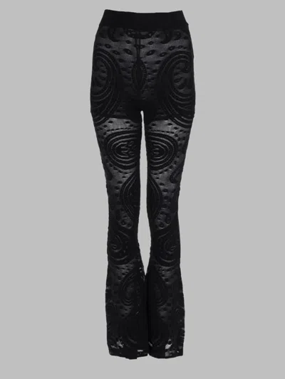Etro High-waist Flared Pants In Multicolour