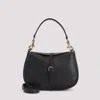 Etro Large Crossbody Bag In Tumbled Leather In Black