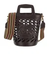 Etro Hollowed-out Detail Shoulder Bag In Black