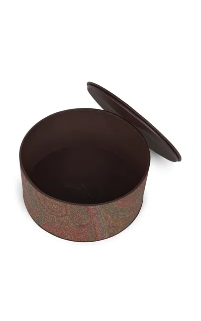 Etro Home - Arnica Round Box - Red