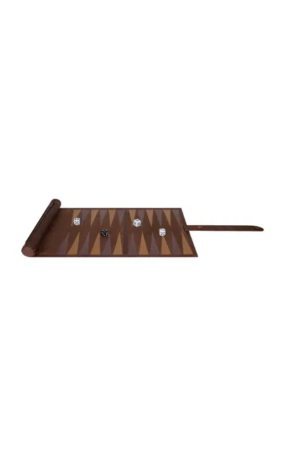 Etro Home - Arnica Travel Backgammon - Red