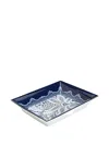 Etro Home Bloom Rectangular Trinket Tray In Blue