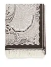Shop Etro Home Bloom Throw (180cm X 140cm) In Neutrals
