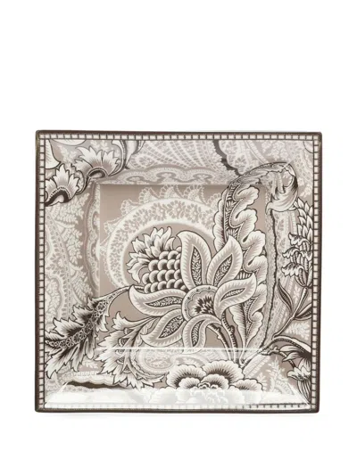Etro Home Bloom Trinket Tray In Neutrals