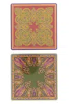Etro Home Bottle Pad Set In Multi