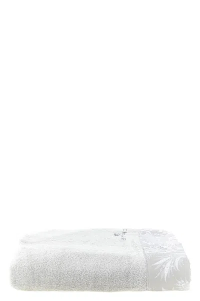 Etro Home 'caladium' Bath Towel In White