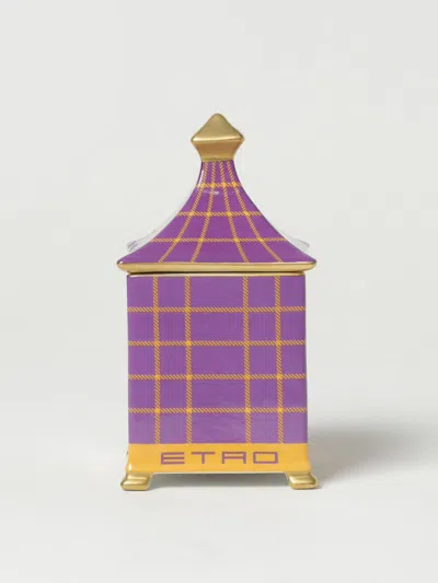 Etro Home Candles And Fragrances Lifestyle  In Purple