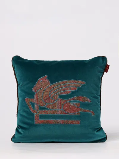 Etro Home Cushions Lifestyle  In Blue