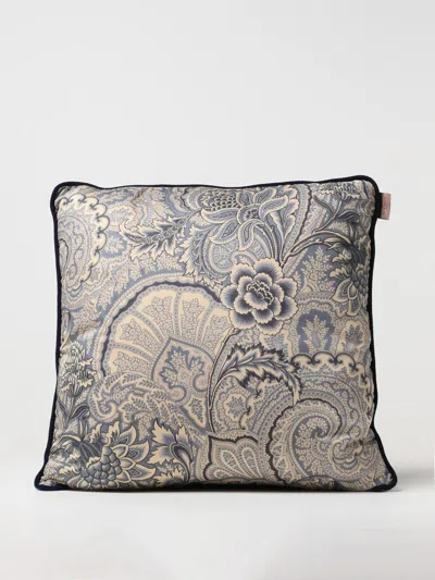 Etro Home Cushions Lifestyle  In Blue