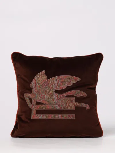 Etro Home Cushions Lifestyle  In Brown