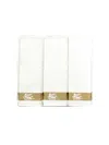 Etro Home Dafne Facial Towels 30x30 - Set 6 Pcs In White