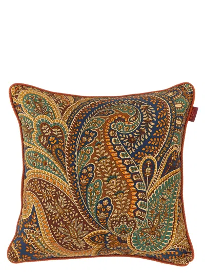 Etro Home Double-face Pillow Cushions Multicolor
