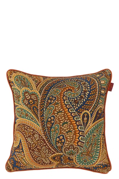 ETRO HOME DOUBLE-FACE PILLOW