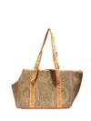 Etro Home Fausse Dog Carrier In Nude & Neutrals