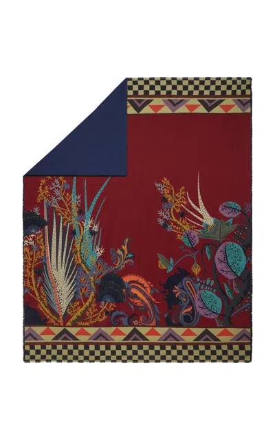 Etro Home - Fauve Throw; Rust - Bronze