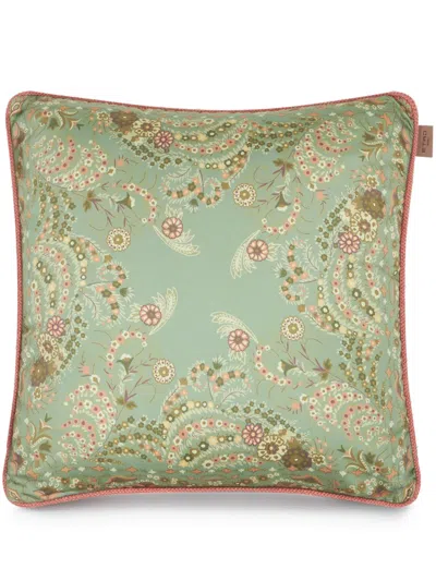 Etro Home Pillow With Rope In Green
