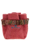 Etro Home Giano Towels Red In Red