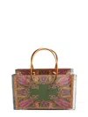 Etro Home Jaipur Magazine Rack 41x24x19.5 In Multicolour