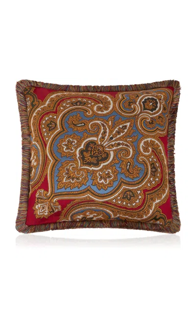 Etro Home - Kash Cushion W/passementerie - Red
