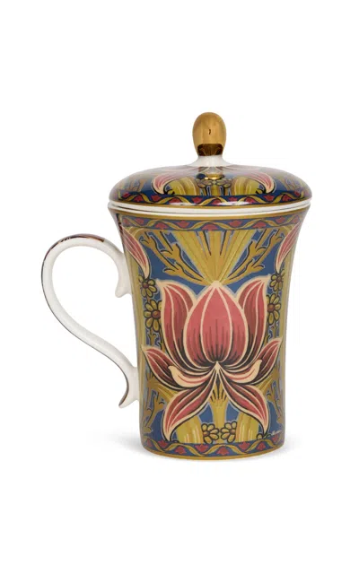 Etro Home - Liberty Mug W/lid - Dark Green