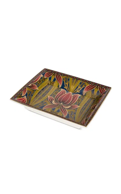 Etro Home - Liberty Rectangular Tray - Dark Green
