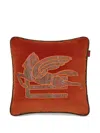 Etro Home Logo-embroidered Cushion