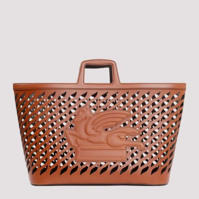 Etro Home Magazine Rack Unica In Brown