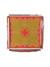 Etro Home Mandala Tray 17x17 In Multicolour