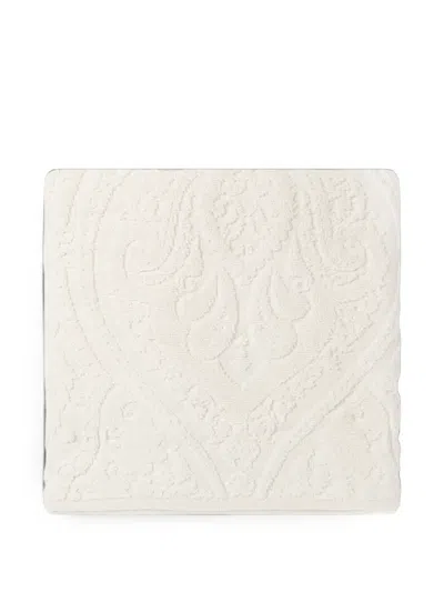 Etro Home Paisley Jacquard Bath Towel (set Of Two) In Neutral
