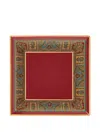 Etro Home Paisley Porcelain Tray In Red