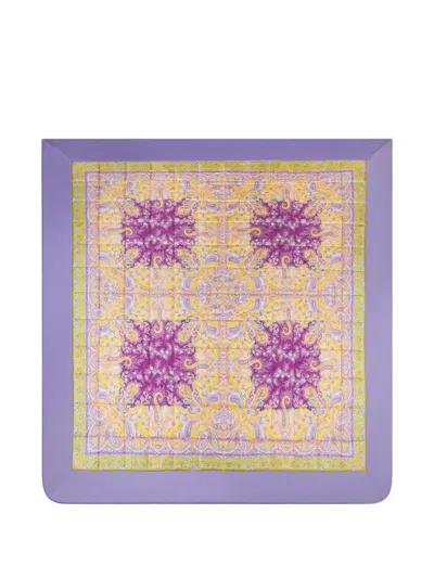 Etro Home Paisley-print Quilt In 紫色