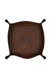 Etro Home Paisley Square Tray(15cm X 15cm) In Brown
