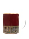 Etro Home Paisley Trim Mug In Red