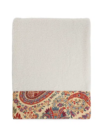 Etro Home Paisley-print Cotton Towels (set Of Two) In Pattern
