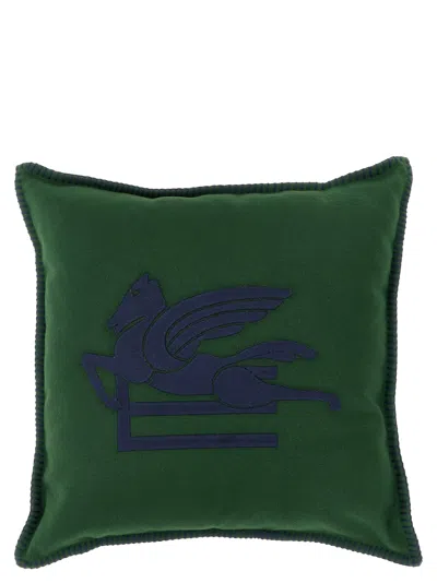 Etro Home Pegaso Cushions Green