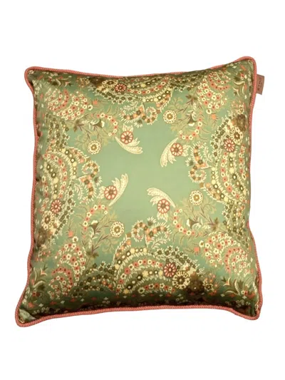 Etro Home Pillow With Rope In Green