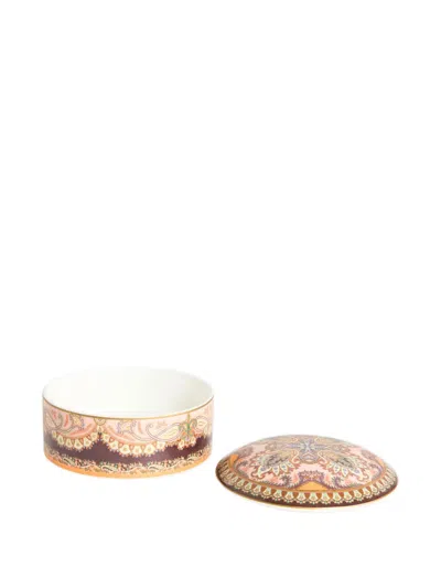 Etro Home Porcelain Jewellery Box (13cm) In Pink
