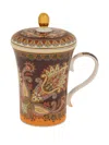 Etro Home Porcelain Mug (17cm X 9cm) In Brown