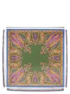 Etro Home Square Tray In Multi
