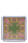 Etro Home Square Tray In Multi