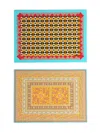 Etro Home Tai Mahal Placemat Set 29x39 (2 Pcs In Multicolour