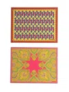 Etro Home Tai Mahal Placemat Set 29x39 (2 Pcs In Multicolour