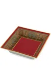 Etro Home Tray With Paisley Print In Red