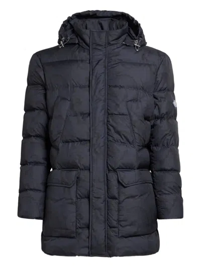 Etro Hooded Long Down Jacket