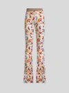 Etro Hose Mit Paisley-makramee In Multicolor