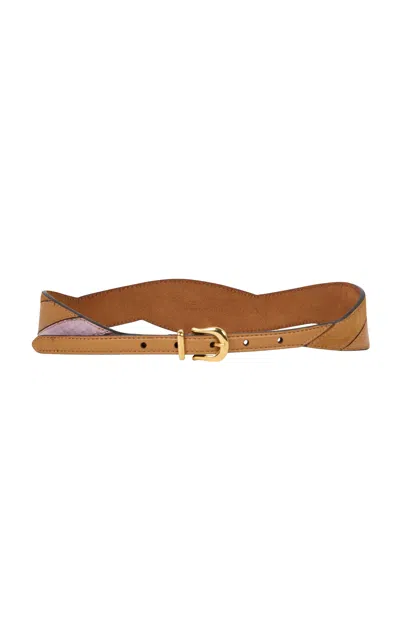 Etro Intarsio Belt In Multi