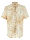 Etro Intricate Floral Print Cotton Shirt In Multi
