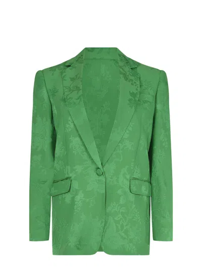 Etro Jacket In Green