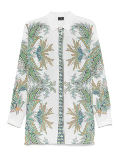Etro Jacket In Blue
